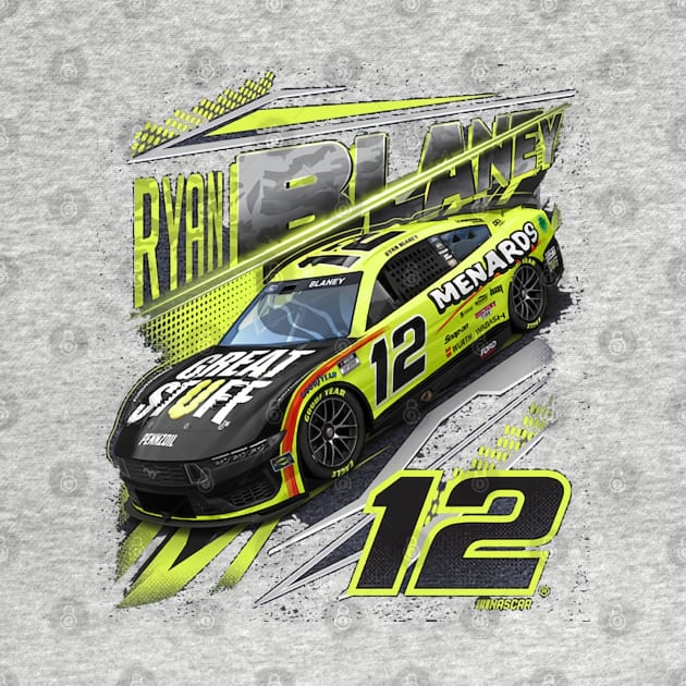 Ryan Blaney Navy Menards by stevenmsparks